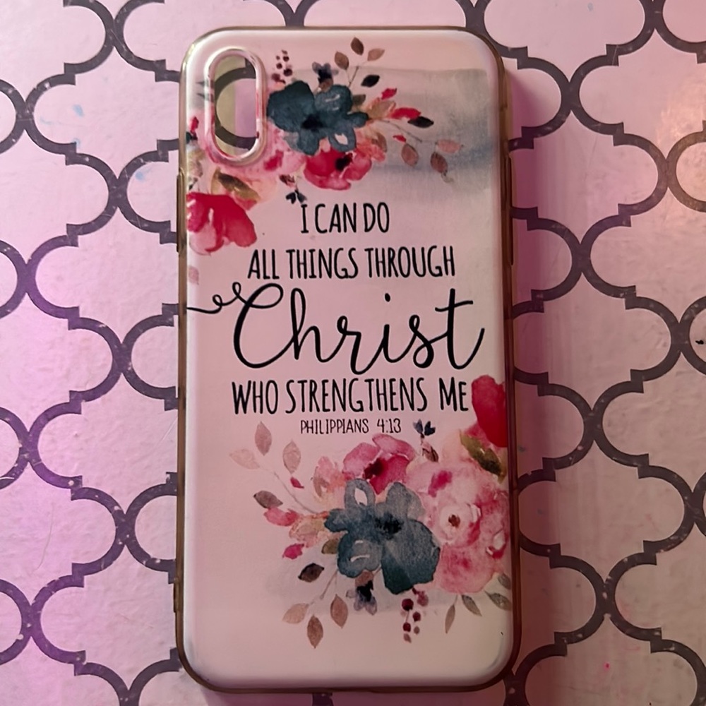 bible verse phone case for xs